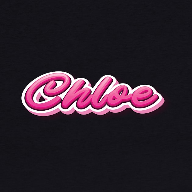 Chloe My Name Is Chloe! Pink by ProjectX23Red